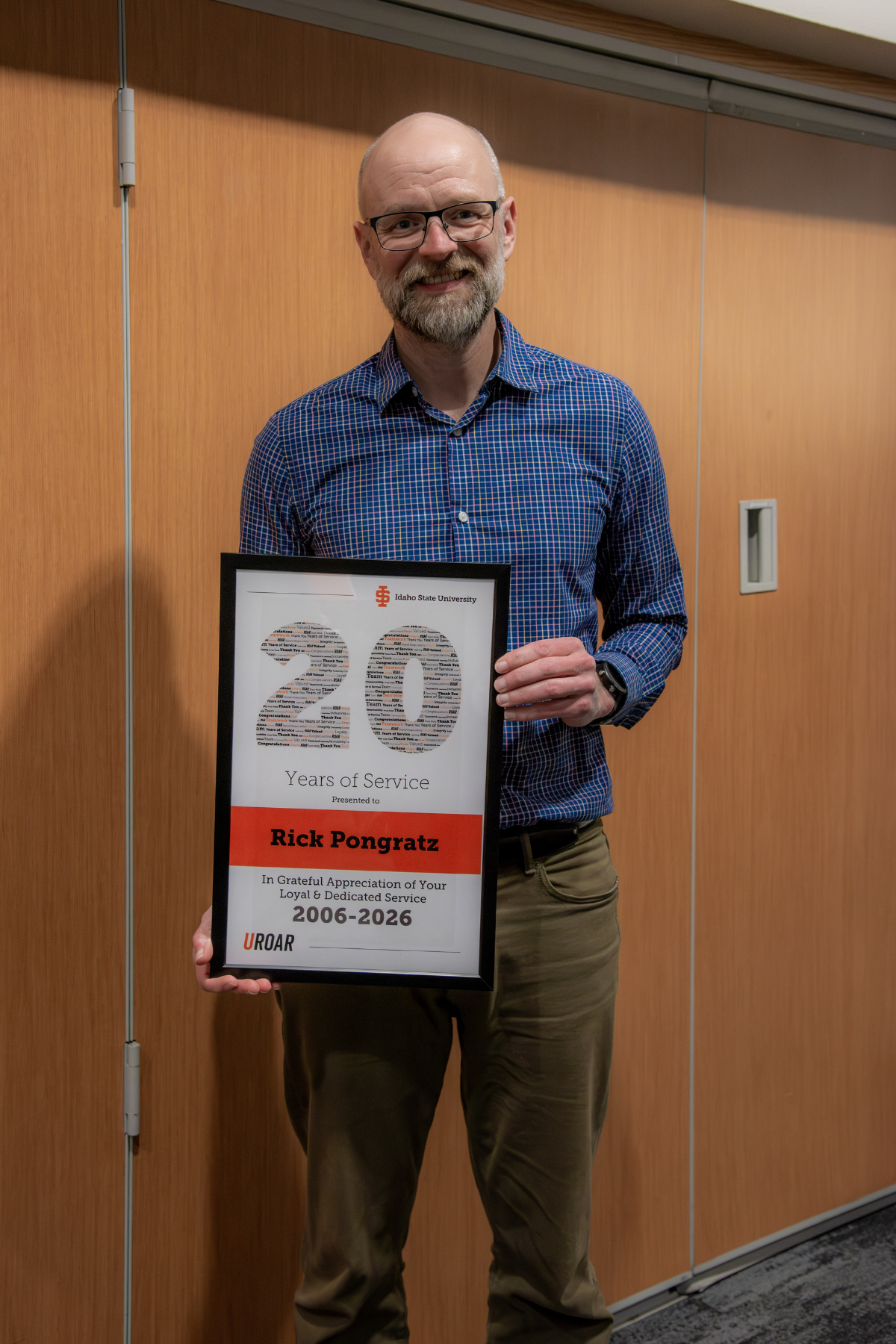 Years of Service - 20 Years Rick Pongratz