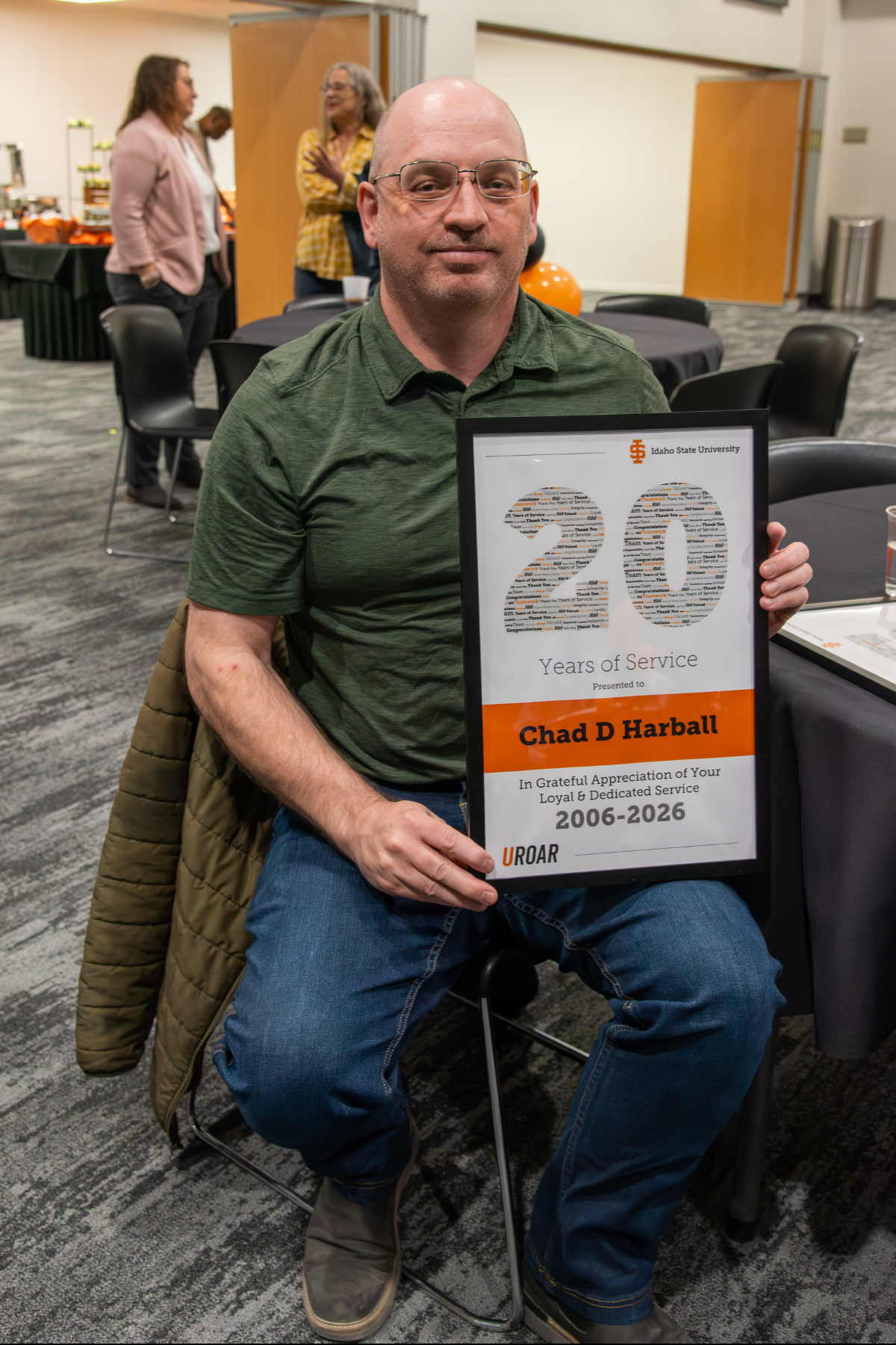 Years of Service - 20 Years Chad Harball