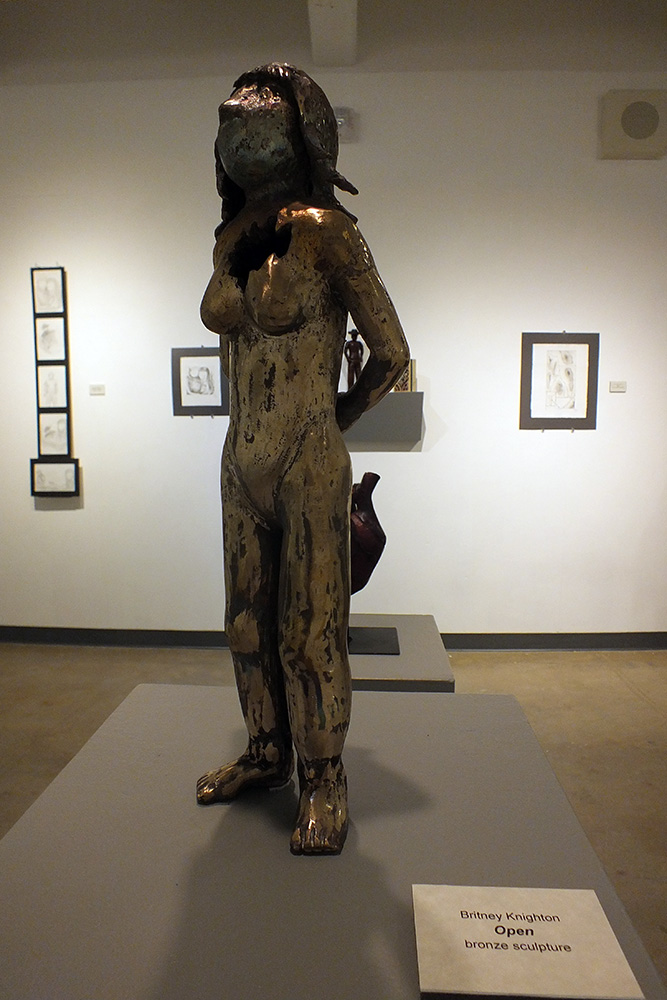 Open - bronze