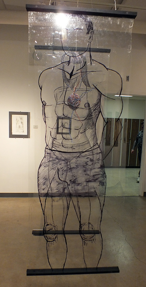 One - mixed media