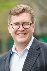 A man smiling