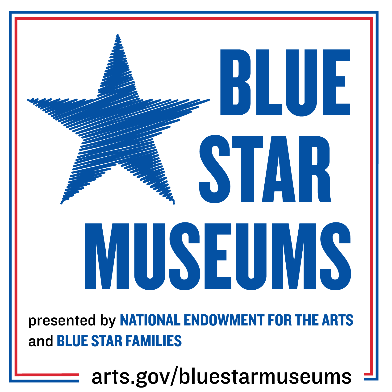Blue Star Museums logo