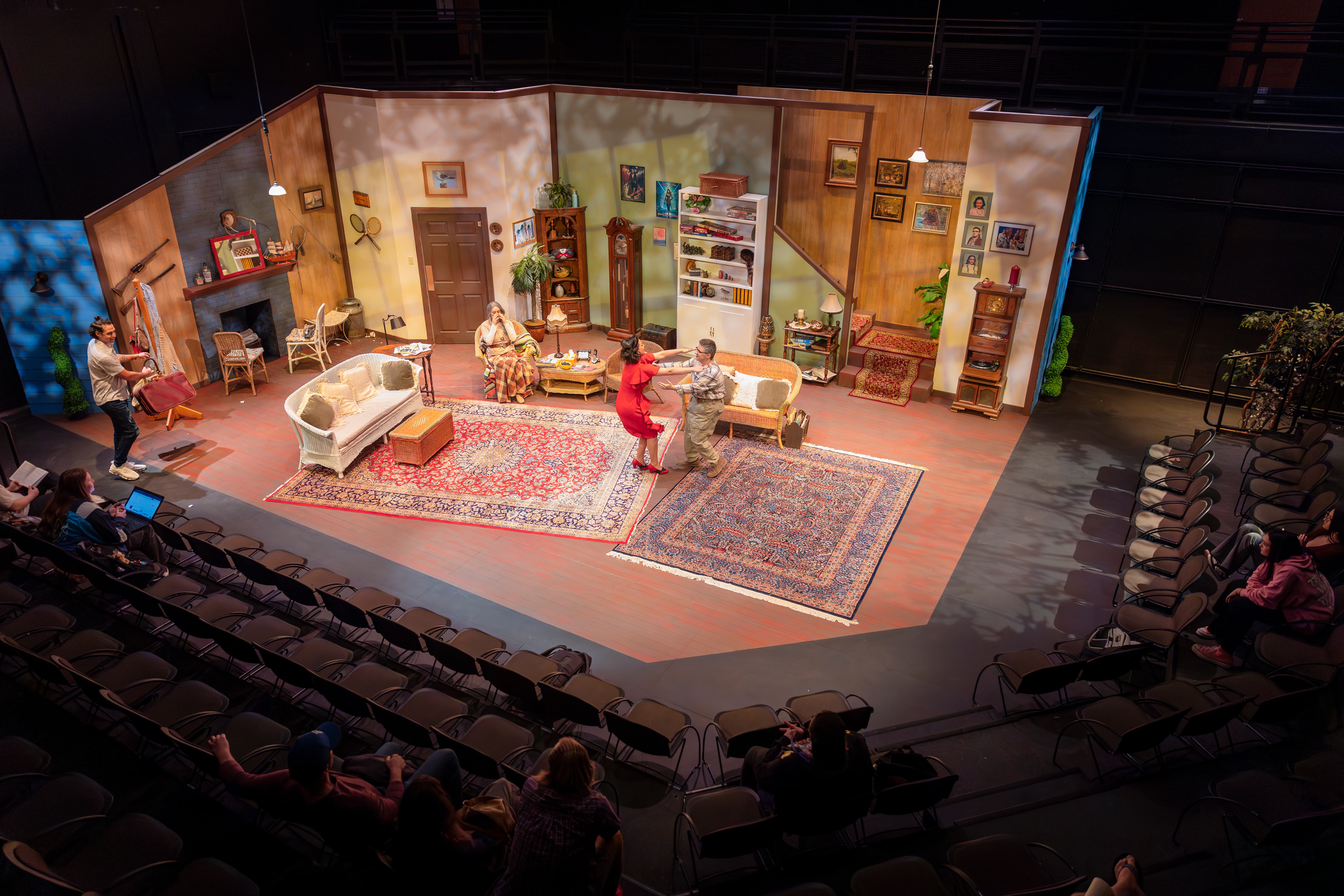 A production in the Black Box Theatre
