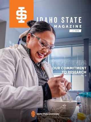 The cover of the 2025 ISU magazine