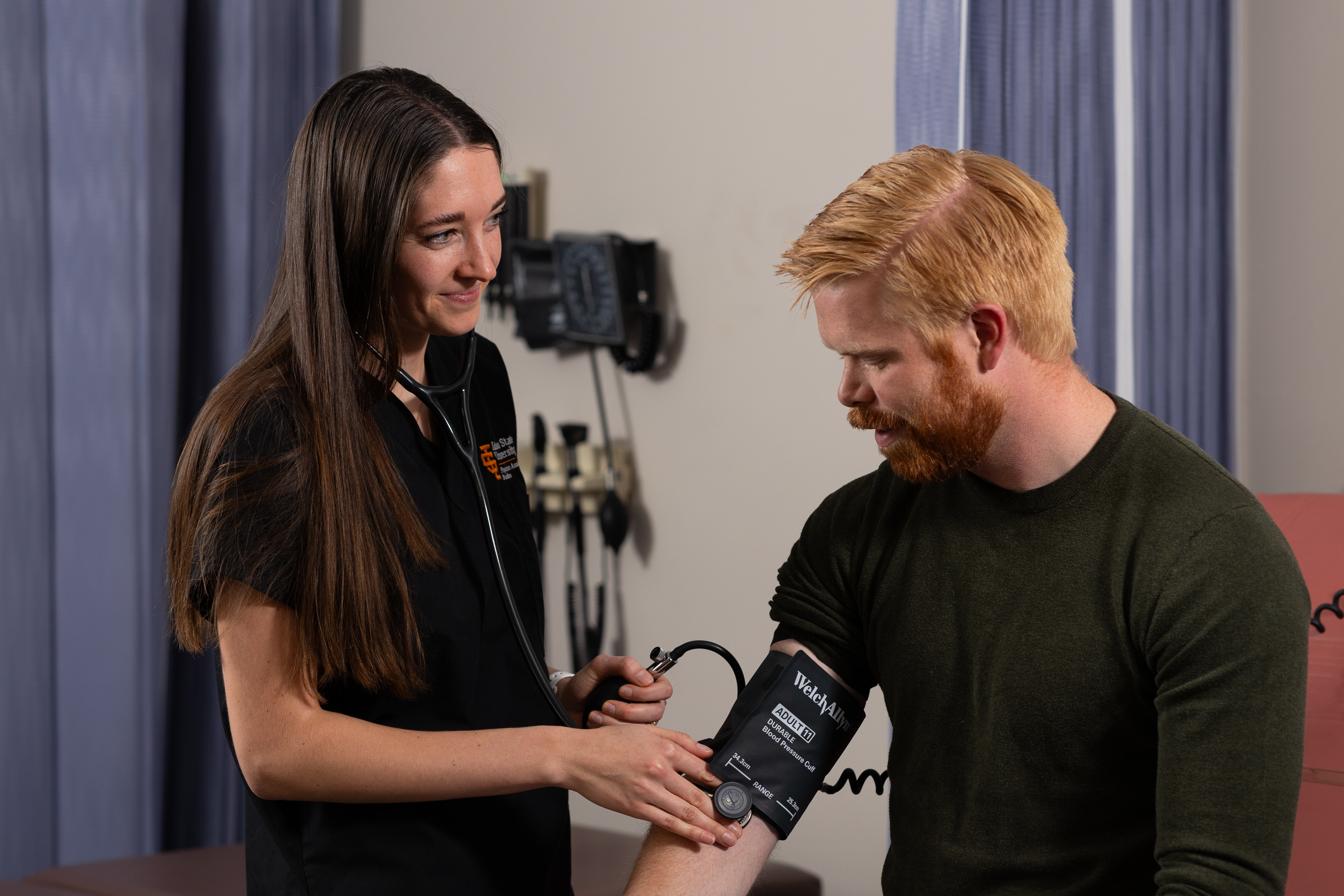 Students in ISU's physician assistant studies program