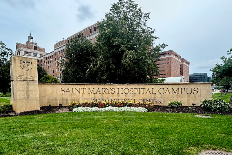 Saint Mary's Campus sign